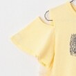 ケーピー(KP)の体温で色が変わるプリント オフショルダーチュニック3