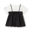 ケーピー(KP)のふくれジャカード バルーンキャミドッキングチュニック1