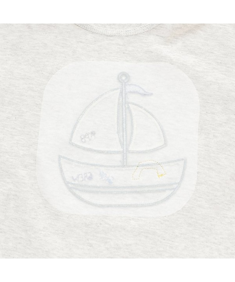 ケーピー(KP)のヨットアップリケ キシリトール加工Ｔシャツ5