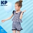 ケーピー(KP)の【SWIM】モノトーンチェック セパレーツ水着セット ブラック(219)