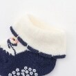 ケーピー(KP)の日本製/折り返しスカラップリボンシューズソックス1