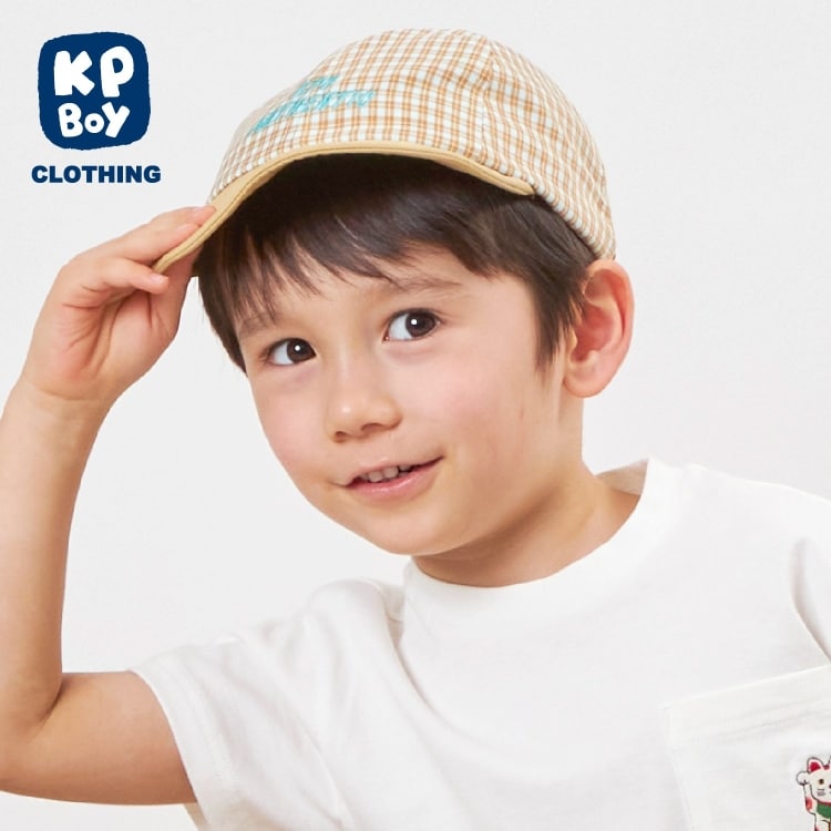 ケーピー(KP)のチェックロゴキャップ キャップ