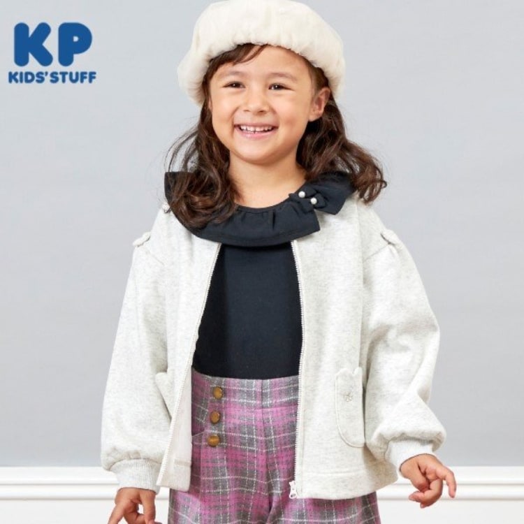 ケーピー(KP)のKP(ケーピー)スカラップポケット裏シャギージップアップ(90～140) その他
