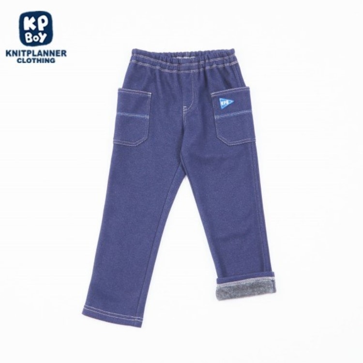 ケーピー(KP)のKPBOY(ケーピーボーイ)デニムニット裏シャギーパンツ(110～160) その他