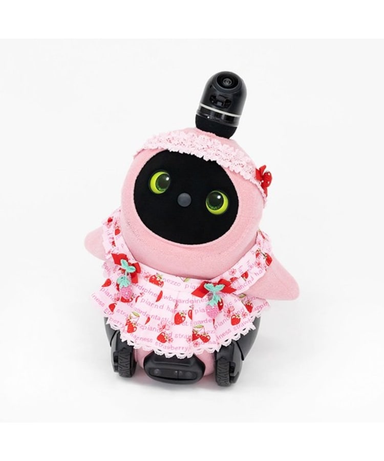 トイウェア(TOYWEAR)のmezzo piano × LOVOT イチゴ柄ヘアバンド付きワンピース10