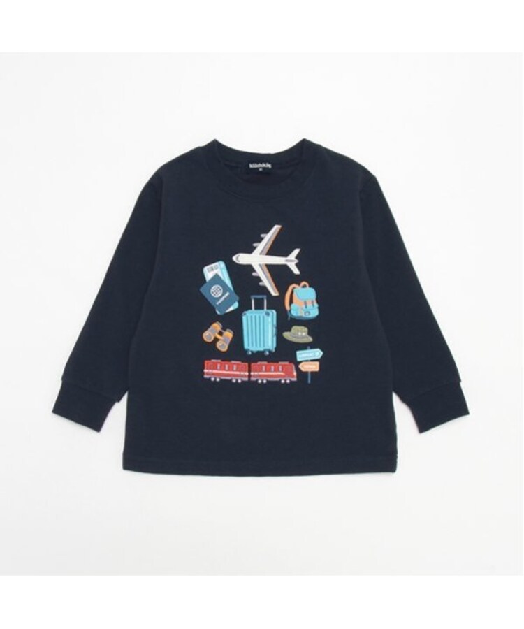 クレードスコープ(kladskap)の旅グッズ×乗り物長袖Tシャツ1
