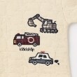 クレードスコープ(kladskap)の★働く車星キルトトレーナー3