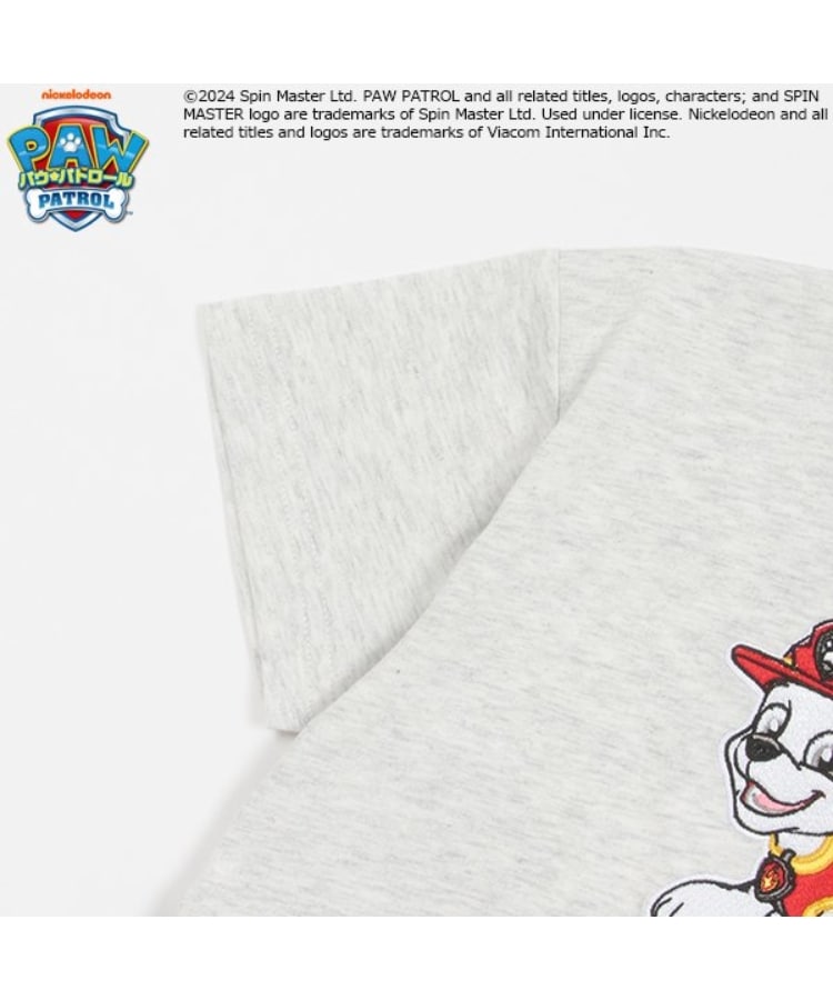 クレードスコープ(kladskap)の【パウ・パトロール】裾チェック半袖Tシャツ3