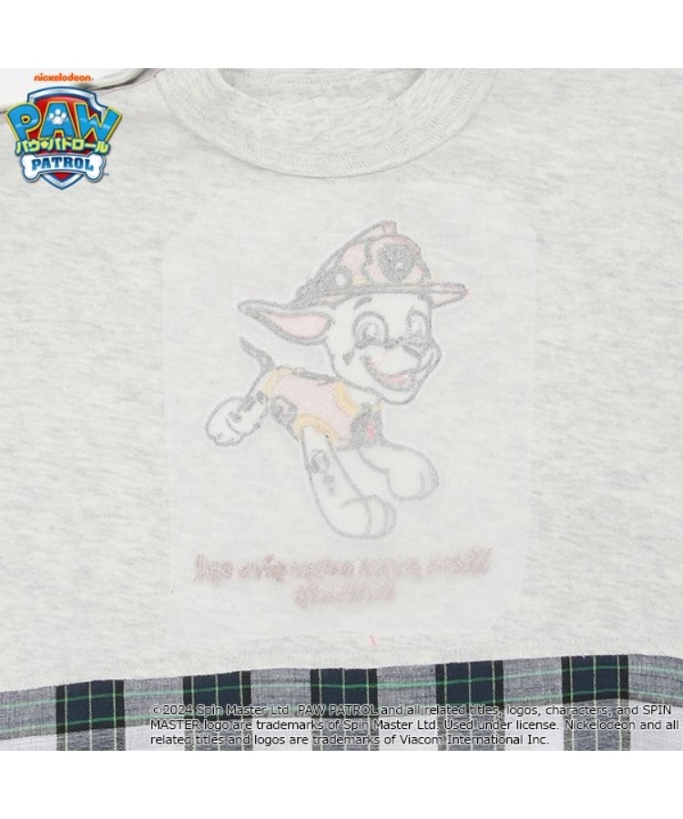クレードスコープ(kladskap)の【パウ・パトロール】裾チェック半袖Tシャツ6