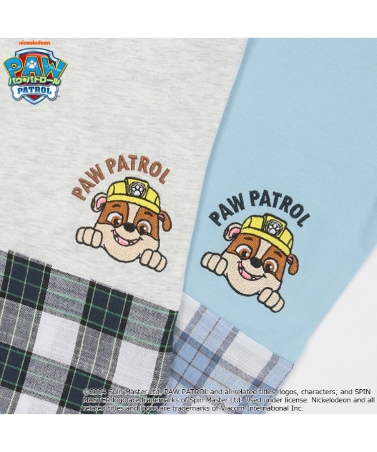 クレードスコープ(kladskap)の【パウ・パトロール】裾チェック半袖Tシャツ8
