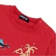クレードスコープ(kladskap)の恐竜刺しゅう長袖Tシャツ4