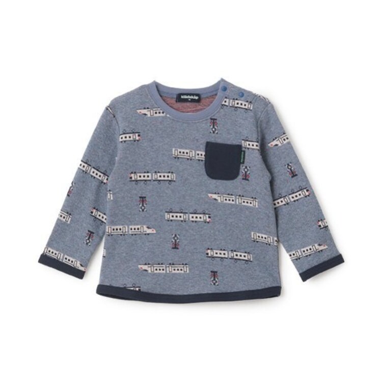 クレードスコープ(kladskap)の電車JQ長袖Tシャツ Ｔシャツ