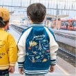 クレードスコープ(kladskap)の電車×恐竜スカジャン17
