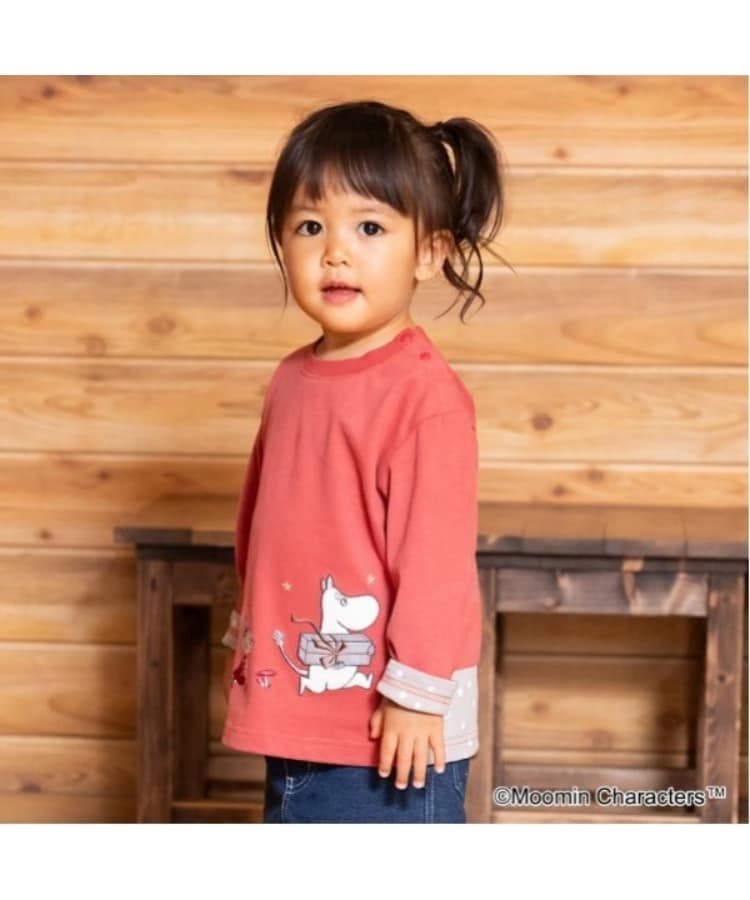 クレードスコープ(kladskap)のMOOMIN/裾刺しゅう長袖Tシャツ15