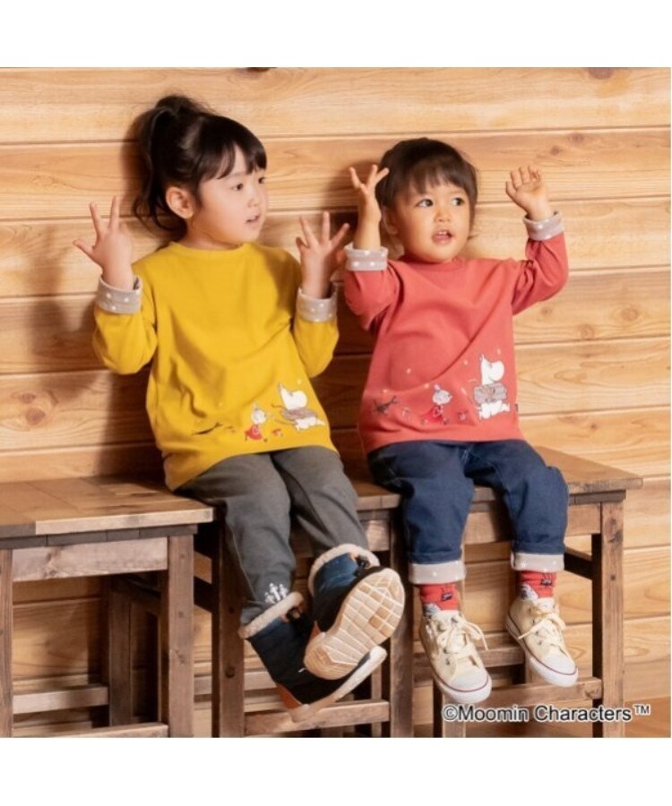 クレードスコープ(kladskap)のMOOMIN/裾刺しゅう長袖Tシャツ19