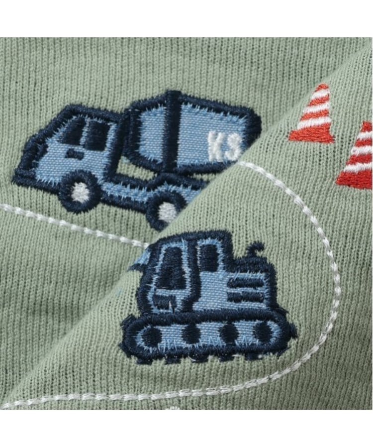 クレードスコープ(kladskap)の車刺しゅう接結長袖Tシャツ10