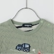 クレードスコープ(kladskap)の車刺しゅう接結長袖Tシャツ4
