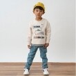 クレードスコープ(kladskap)の電車アップリケ裾ボーダートレーナー10