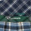 クレードスコープ(kladskap)の恐竜刺しゅうチェック長袖シャツ8