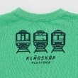 クレードスコープ(kladskap)の【人気商品再入荷】【直営店で取り扱い無し】電車アップリケTシャツ6