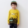 クレードスコープ(kladskap)の空の旅長袖Tシャツ マスタード(033)