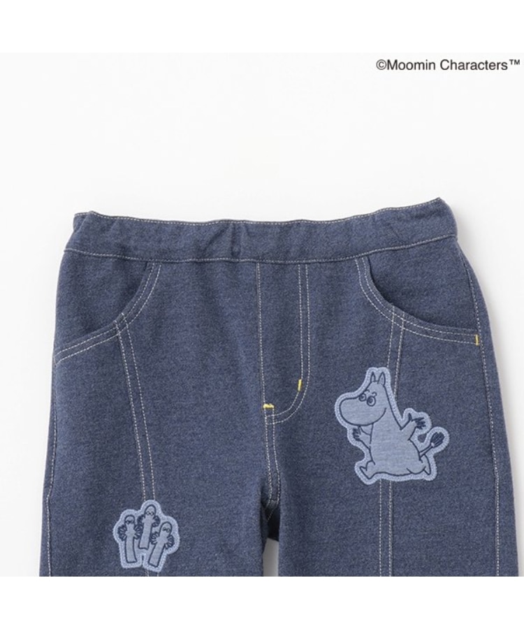 クレードスコープ(kladskap)のMOOMIN/アップリケ5分丈パンツ2
