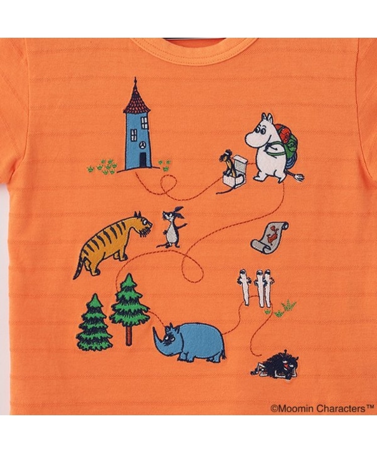 クレードスコープ(kladskap)のMOOMIN/探検刺しゅう半袖Tシャツ4