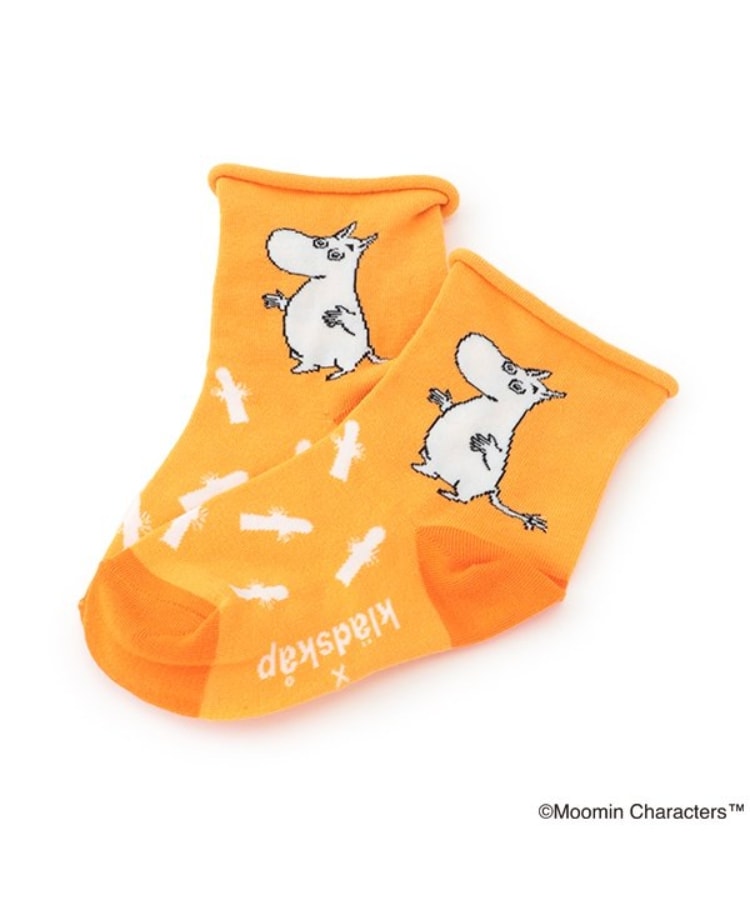 クレードスコープ(kladskap)のMOOMIN/ムーミン・スティンキーショートソックス オレンジ(066)