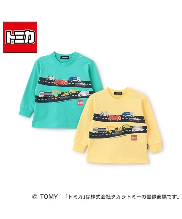 クレードスコープ(kladskap)の【トミカ】長袖Tシャツ8