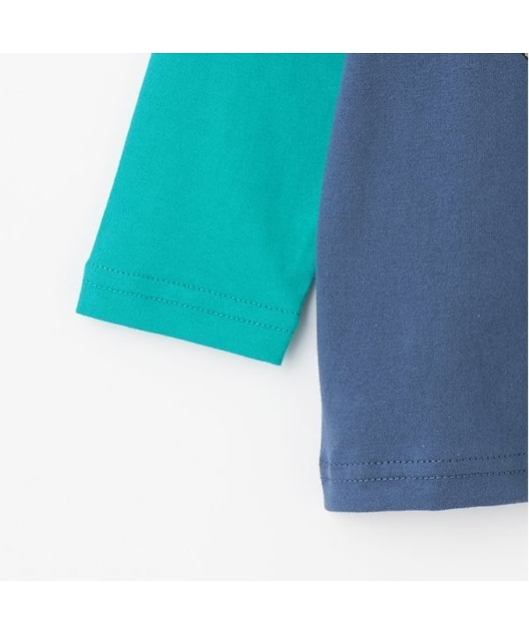クレードスコープ(kladskap)の働く車袖配色長袖Tシャツ5