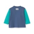クレードスコープ(kladskap)の働く車袖配色長袖Tシャツ1
