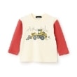 クレードスコープ(kladskap)の働く車袖配色長袖Tシャツ9