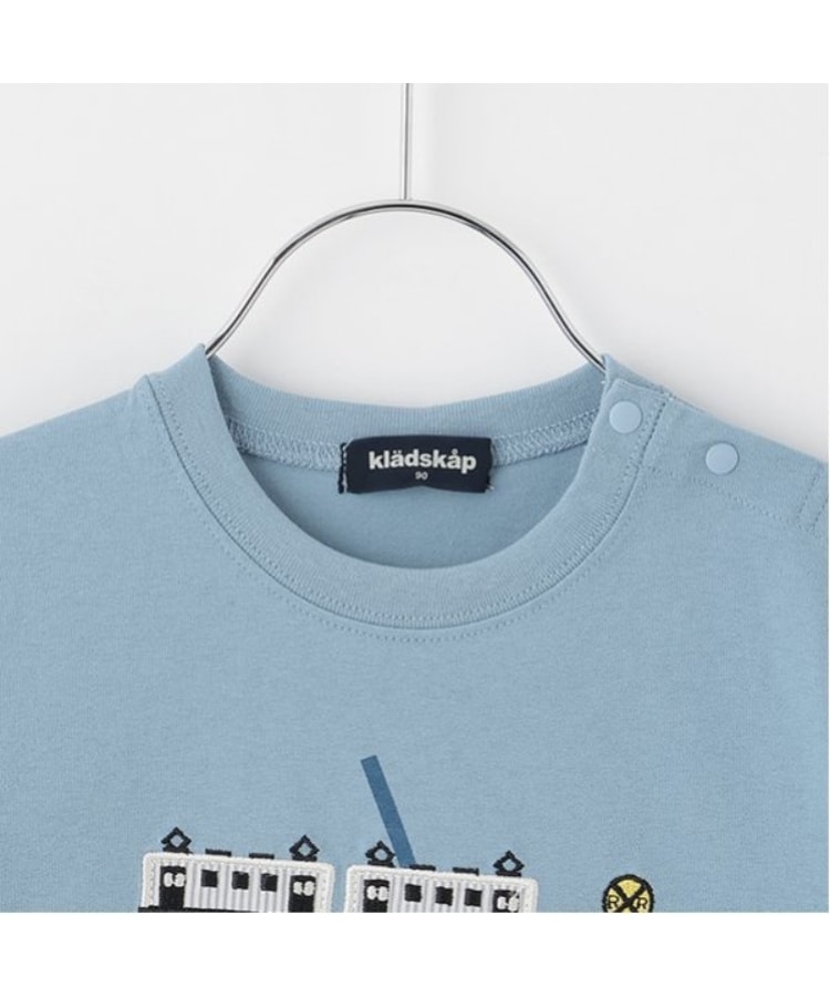 クレードスコープ(kladskap)の電車マップ長袖Tシャツ2