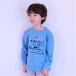 クレードスコープ(kladskap)の電車マップ長袖Tシャツ ブルー(192)