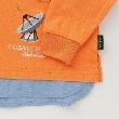 クレードスコープ(kladskap)の裾別布長袖Tシャツ【JAXA LABEL】6