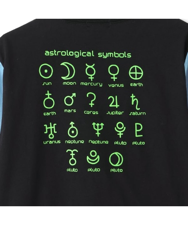 クレードスコープ(kladskap)の袖切替長袖Tシャツ【JAXA LABEL】5