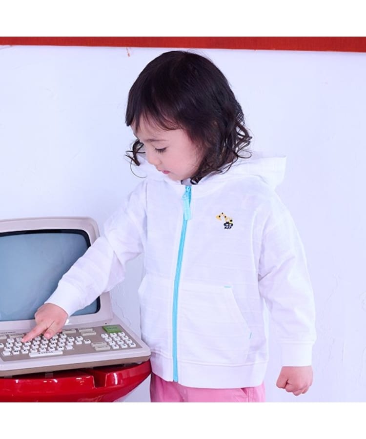 クレードスコープ(kladskap)の重機ワンポイントジップパーカ11