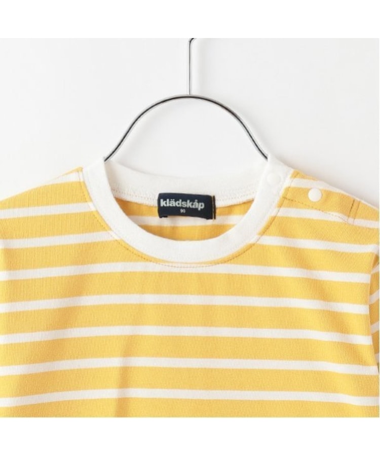 クレードスコープ(kladskap)のポケットからロボットボーダー長袖Tシャツ2