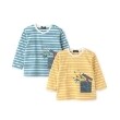 クレードスコープ(kladskap)のポケットからロボットボーダー長袖Tシャツ10