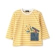 クレードスコープ(kladskap)のポケットからロボットボーダー長袖Tシャツ11