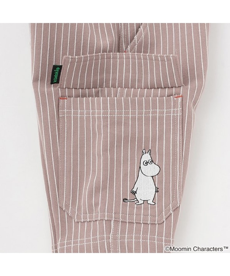 クレードスコープ(kladskap)のMOOMIN/刺しゅうストライプ6分丈パンツ8