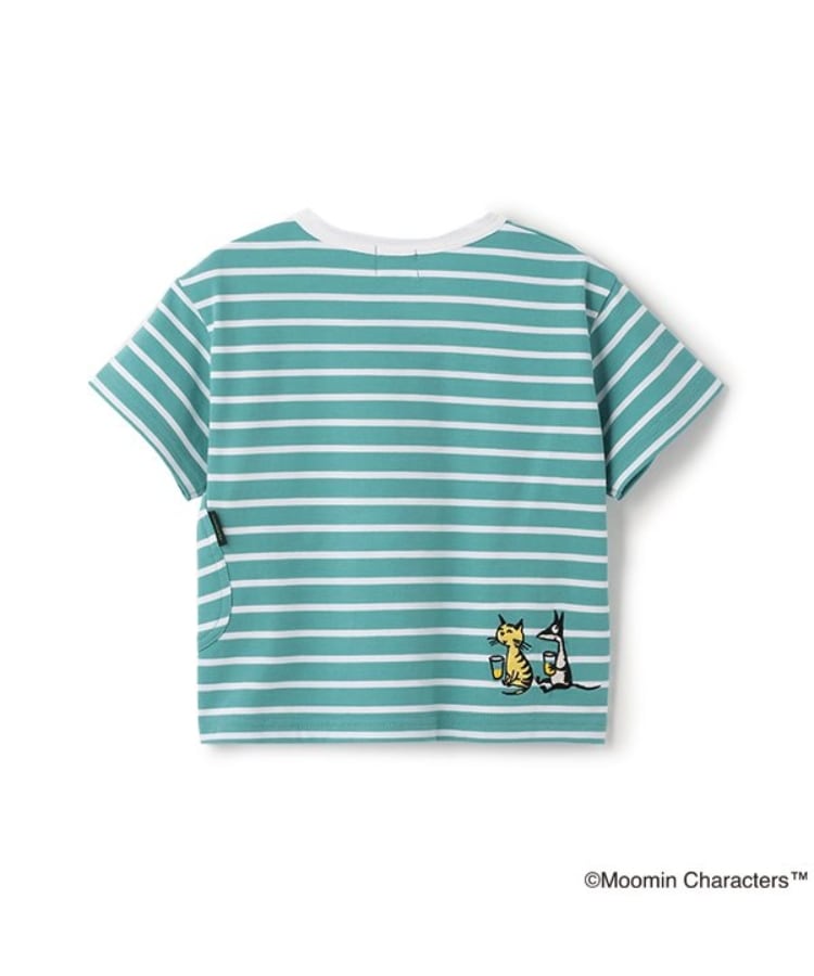 クレードスコープ(kladskap)のMOOMIN/ボーダー半袖Tシャツ1