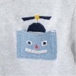 クレードスコープ(kladskap)のロボットポケットボーダー切替半袖Tシャツ3