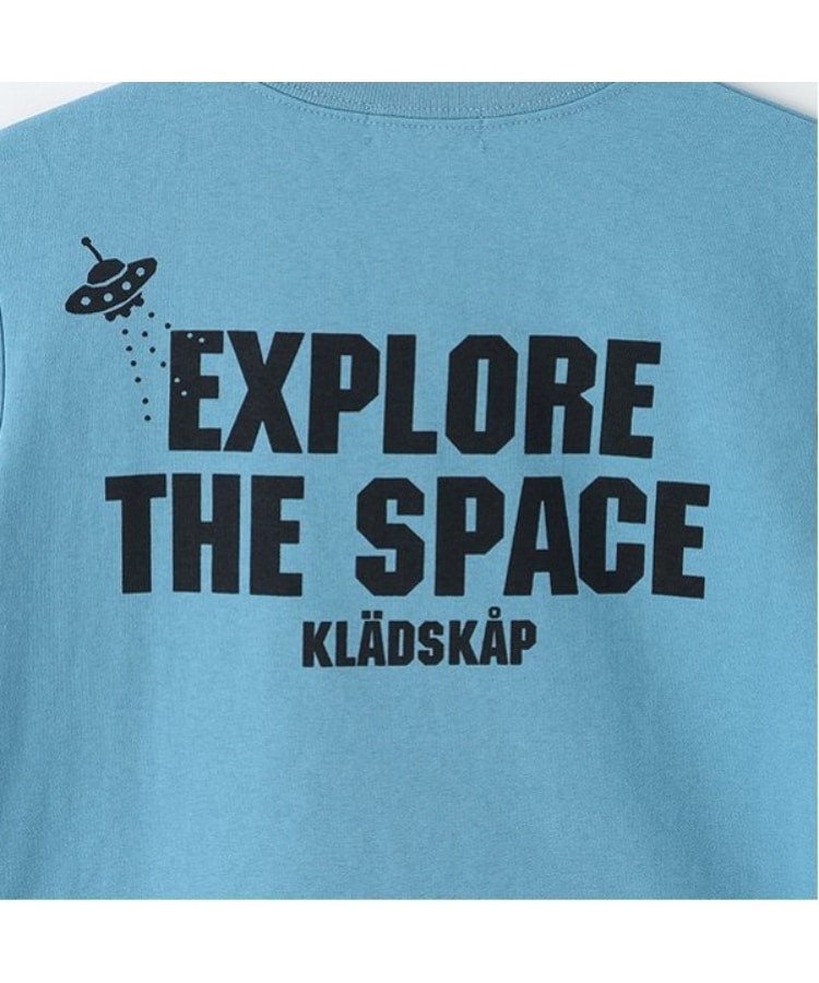 クレードスコープ(kladskap)の宇宙と恐竜半袖Tシャツ7
