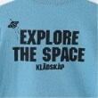 クレードスコープ(kladskap)の宇宙と恐竜半袖Tシャツ7