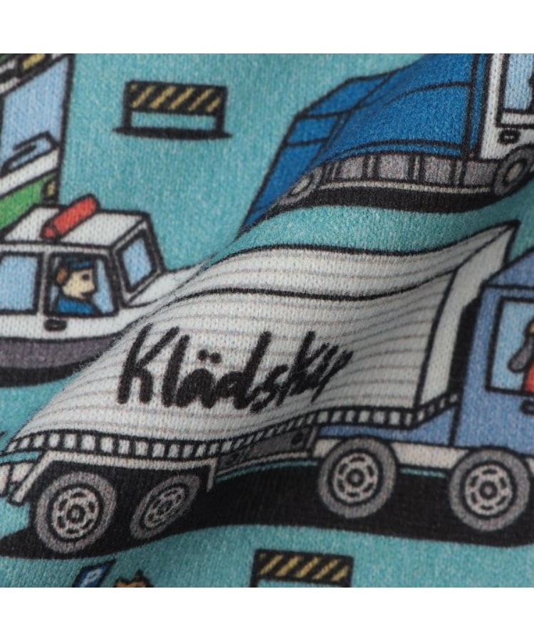 クレードスコープ(kladskap)の乗り物総柄半袖Tシャツ5