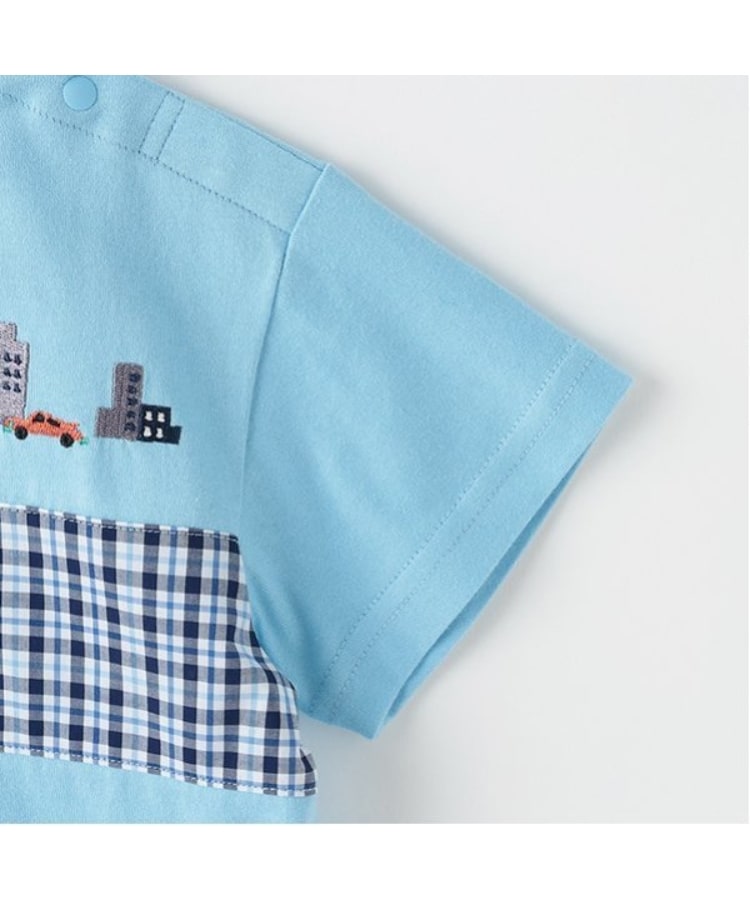 クレードスコープ(kladskap)の乗り物異素材切替半袖Tシャツ5