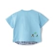 クレードスコープ(kladskap)の乗り物異素材切替半袖Tシャツ1