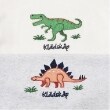 クレードスコープ(kladskap)の恐竜アップリケ半袖Tシャツセットアップ4