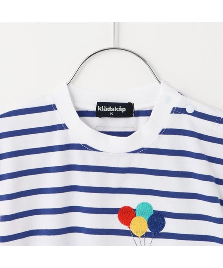 クレードスコープ(kladskap)の【人気商品再入荷】【直営店で取り扱い無し】ポケットにペンギンボーダー半袖Tシャツ2